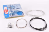 NOS/NIB Elvedes shifting cable set with silver housing compatible for Shimano and Campagnolo