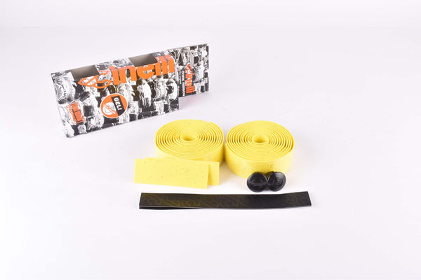 Cinelli Gel Cork Ribbon Handlebar Tape, yellow