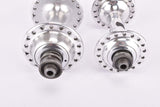 Campagnolo Record Strada #1034 Low Flange Hub set with 36 holes and italian thread from the 1960s - 80s