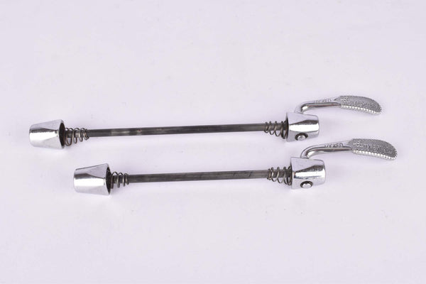 Campagnolo Triomphe quick release set #914/101 & #914/102, front and rear Skewer from the mid 1980s