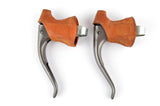 Ofmega brake lever set with Universal hoods from the 1980s