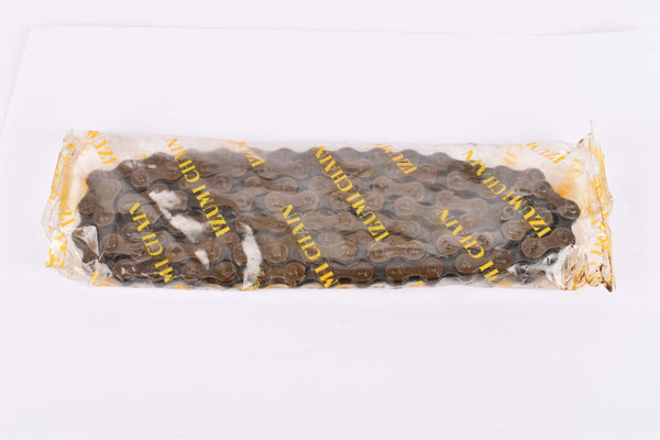 NOS Izumi ESH 5-6-7 speed road chain 1/2 x 3/32, 116 links from the 1980s