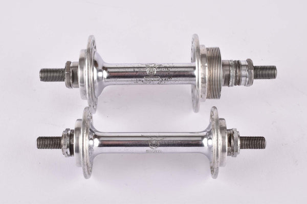 Gnutti 3 piece Hub set with 36 holes and italian thread from the 1940s/50s