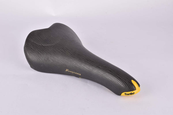Black Selle Italia Turbo Matic 2 Manganese Saddle from 1997
