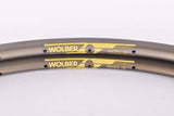NOS Wolber profil 18 tubular rims 24'' / 520 mm with 32 holes from the 1980s