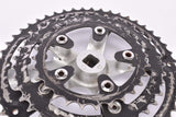 Shimano Exage 300 LX #FC-M300 triple Biopace Crankset with 48/38/28 Teeth and 175mm length from 1989 / 1990