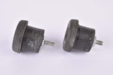 Black Velox screw on handlebar end plugs from the 1970s / 1980s