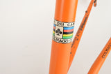 Colnago Super in Molteni orange frame in 54 cm (c-t) / 52.5 cm (c-c) with Columbus tubes