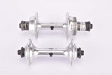 Campagnolo Record Strada #1034 Low Flange Hub set with 32 holes and english thread from the 1960s - 80s