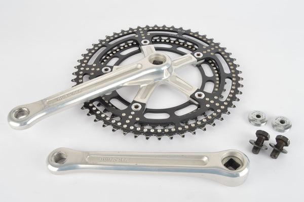 Shimano Dura-Ace #GA-200 Black drilled Crankset with 42/52 teeth and 170mm length from 1976