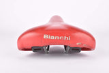 Red Bianchi labled Selle Italia Ladys Saddle