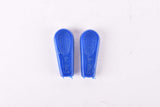 NOS REG Copri Leva  skewer / gear lever blue rubber sleeves (set of 2) from the 1980s
