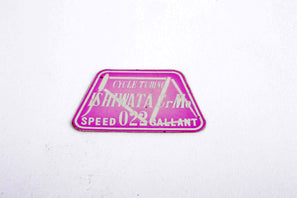 NEW Ishiwata "Cycle Tubing"  #CrMo 022 Speed Gallant Decal