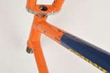 Colnago Super in Molteni orange frame in 54 cm (c-t) / 52.5 cm (c-c) with Columbus tubes