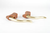 NOS CLB Sulky Pro Or (gold anodized) non-aero Brake lever Set from the 1970s / 1980s