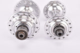 Campagnolo Record Strada #1034 Low Flange Hub set with 32 holes and english thread from the 1960s - 80s
