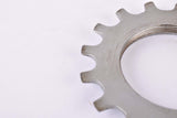 NOS Shimano 600 Uniglide #1241615 Cog with 16 teeth threaded on inside (#BC40) in silver from the 1970s - 80s