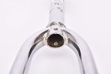 NOS 28" Chrome Trekking Steel Fork with Eyelets for Fenders and Rack