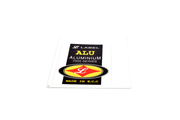 NOS L Label "Aluminium 7005 Series" #Alu Decal