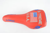 NOS Gipiemme X-Treme U.S.A. saddle in red from the 1990s