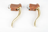 NOS CLB Sulky Pro Or (gold anodized) non-aero Brake lever Set from the 1970s / 1980s