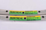 NOS Ambrosio Montreal Medaille D'Or tubular rimset (2 rims) 700c/622mm with 36 holes from the 1980s