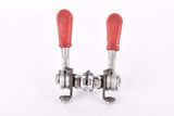 Campagnolo first generation Gran Sport / Record #1014 clamp on Gear Lever Shifter Set from the 1950s - 1960s
