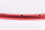NOS Ambrosio Balance red anodized single clincher Rim 28inch / 622 x 13mm with 36 holes