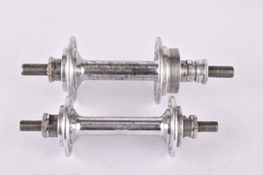 Gnutti Airone 3 piece Hub set with 36 holes and italian thread from the 1940s/50s