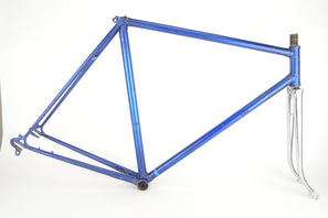Blue Steel frame 56 cm (c-t) / 54.5 cm (c-c) Campagnolo Dropouts