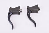 Extra light CLB Super Professione lightend aero Brake Levers with black hoods from the 1980s