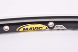 NOS black Mavic SSC Open Pro SUP MAXTAL single clincher Rim in 700c/622mm with 32 holes from the late 2000s - 2010s