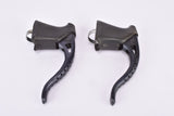 Extra light CLB Super Professione lightend aero Brake Levers with black hoods from the 1980s