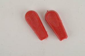 NOS REG skewer / gear lever red rubber sleeves (set of 2) from the 1980s
