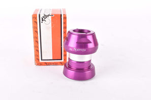 NOS/NIB purple anodized Primax Misura needle bearing Headset with italian thread from the 1980s