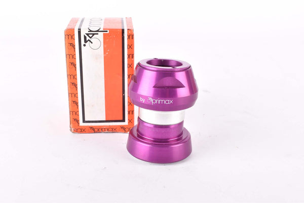 NOS/NIB purple anodized Primax Misura needle bearing Headset with italian thread from the 1980s