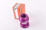 NOS/NIB purple anodized Primax Misura needle bearing Headset with italian thread from the 1980s
