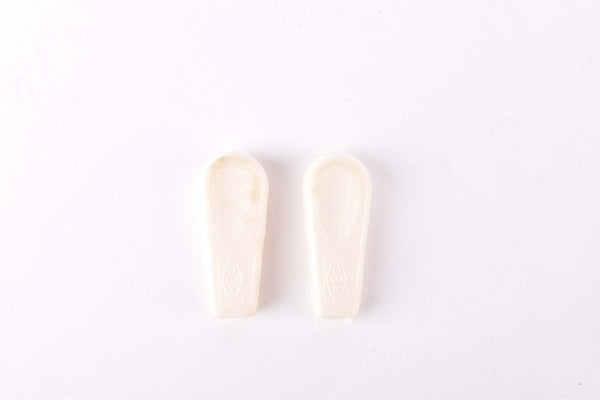NOS REG Copri Leva  skewer / gear lever white rubber sleeves (set of 2) from the 1980s