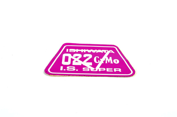 NEW Ishiwata "I.S. Super"  #022 Cr Mo Decal