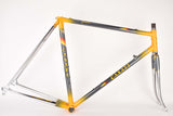 Casati Gold Line S. (Super Record) aero frame set in 55.5 cm (c-t) / 54.0 cm (c-c) with Columbus SL tubing from the mid 1980s