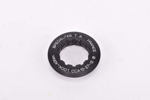 NOS Specialites T.A. black aluminum Cassette Lockring #CCA10-27-1216 for Campagnolo 10-peed system