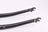 26" Black MTB Steel Fork with Eyelets for Fenders