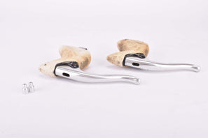 Dia Compe Aero Gran Compe #AGC251 aero brake lever set with white hoods from the late 1980s to 1990s