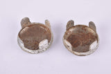 Gaslo Capsula Brevettata aluminum handlebar end plugs from the 1950s
