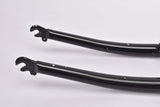 26" Black MTB Steel Fork with Eyelets for Fenders