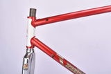 Zullini Super Strada (made by Zullo) frame in 55 cm (c-t) / 53.5 cm (c-c) with Columbus SL tubing from the 1980s