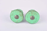 Green Milremo handlebar end plugs