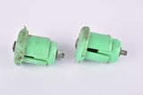 Green Milremo handlebar end plugs