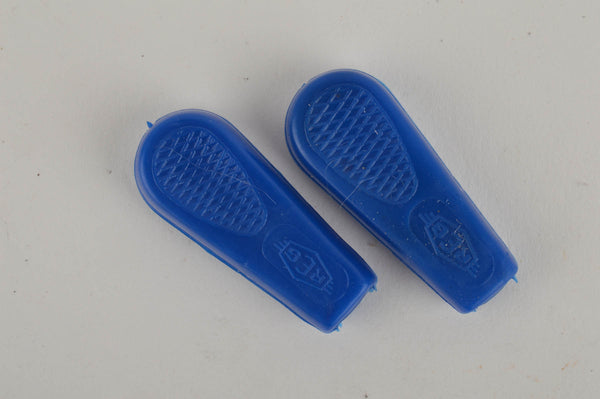 NOS REG skewer / gear lever blue rubber sleeves (set of 2) from the 1980s