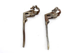 Old French Road Bike brake lever set from 1940s